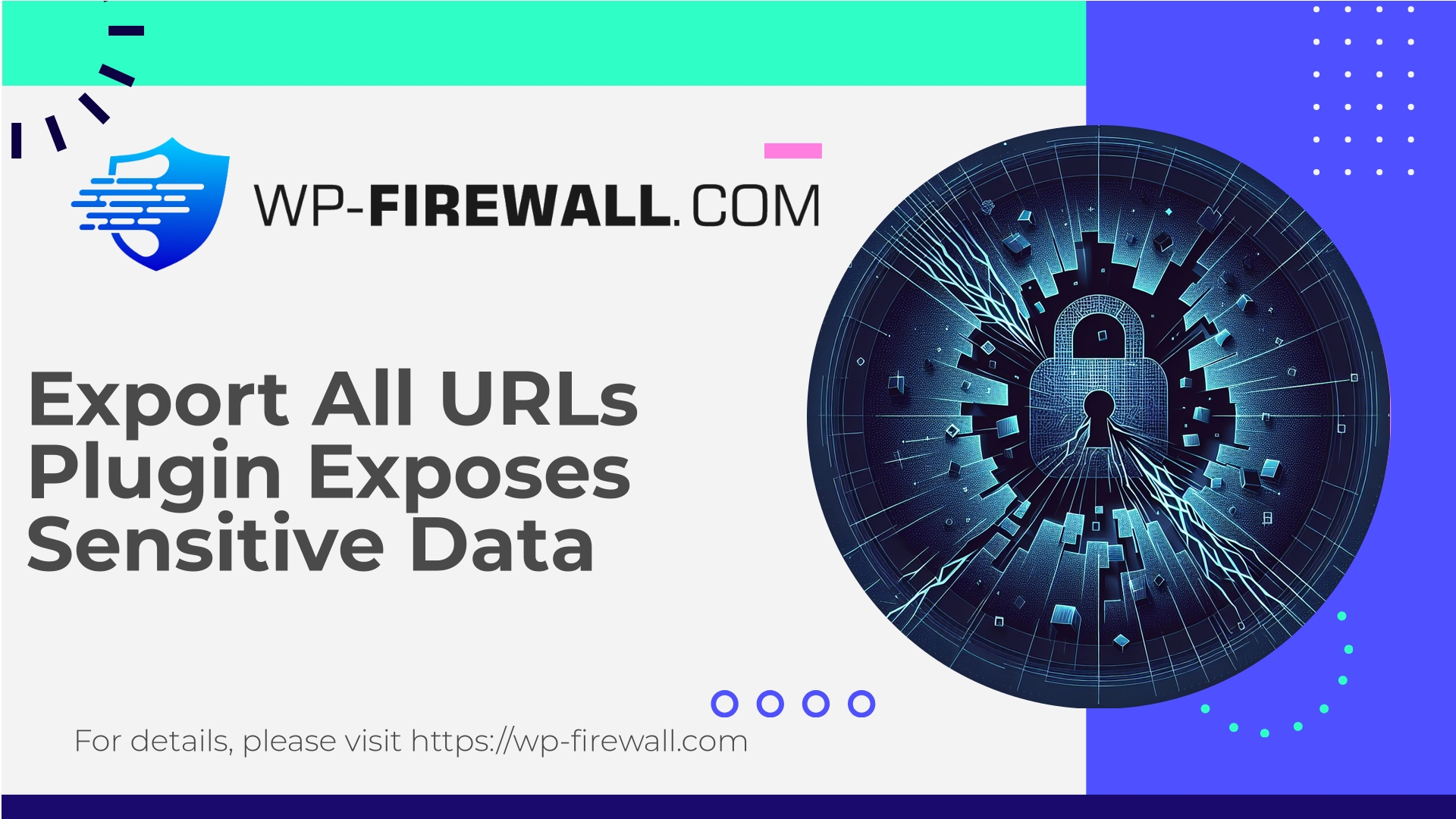 Export All URLs Plugin Vulnerability