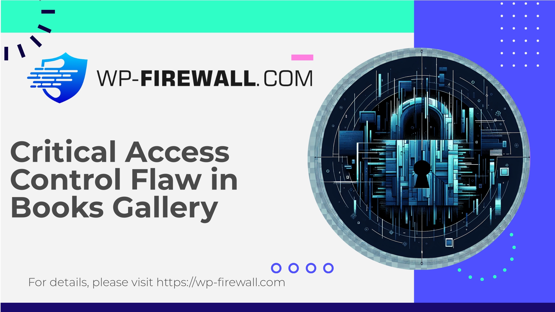 WP Books Gallery Plugin Vulnerability