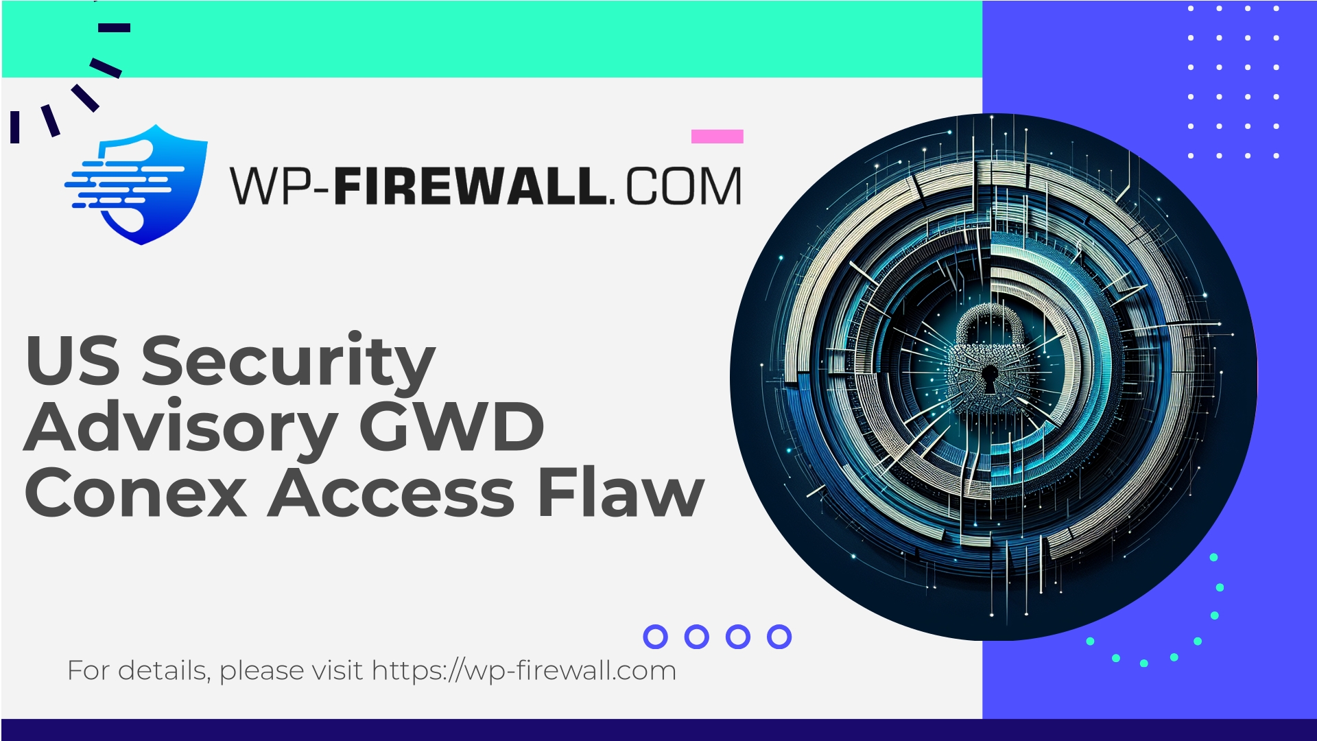 GWD Conex Vulnerability